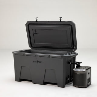 The Desert Plunge Exclusive Cold Plunge Tub - 1/4 horsepower - Stealth Gray