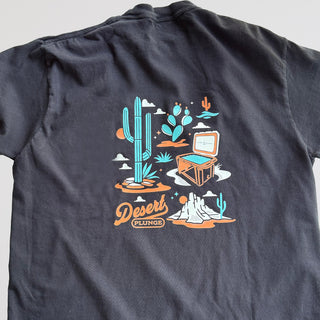 Black Desert Plunge Shirt