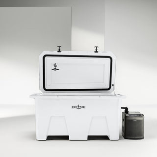 The Desert Plunge Exclusive Cold Plunge Tub - 1/4 horsepower - White