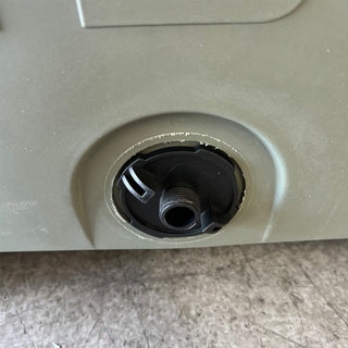 Close-up of drain attachment on Exclusive Tub-Only Cold Plunge