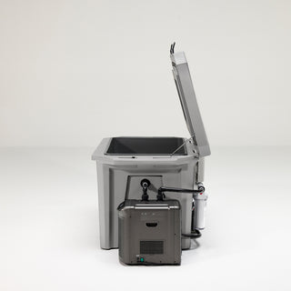 The Desert Plunge Exclusive Cold Plunge Tub - 1/4 horsepower - Gray